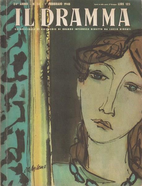 Il dramma n. 54 1°febbraio 1948 Lo specchio lungo - John Boynton - 4