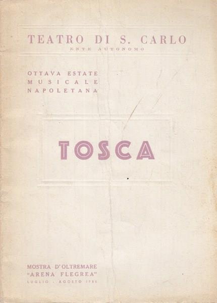 Tosca - Giacomo Puccini - copertina