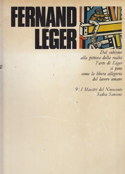 Fernand Léger - André Verdet - copertina