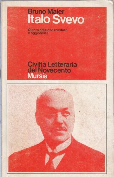 Italo Svevo - Bruno Maier - copertina