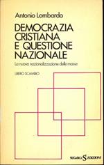 Democrazia Cristiana e questione nazionale