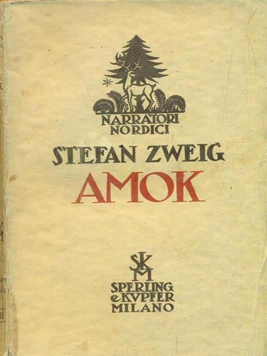 Amok - Stefan Zweig - copertina
