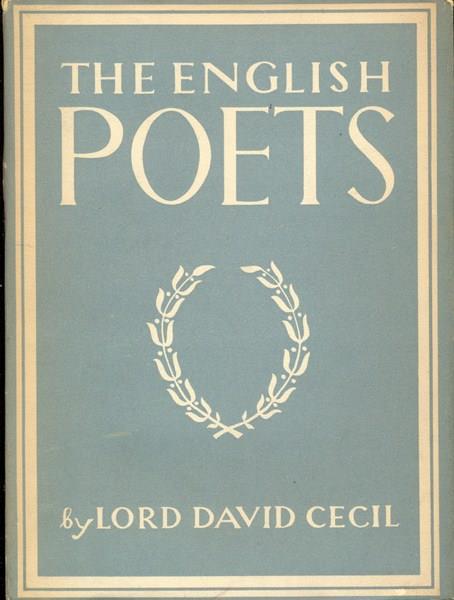 The english poets - David Cecil - copertina