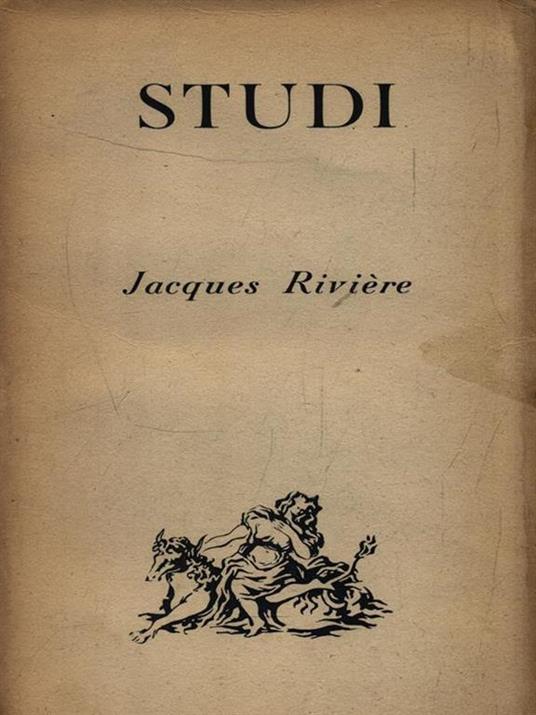 Studi - Jacques Riviére - copertina