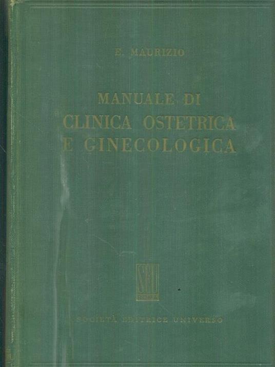 Manuale di clinica ostetrica e ginecologica - 3