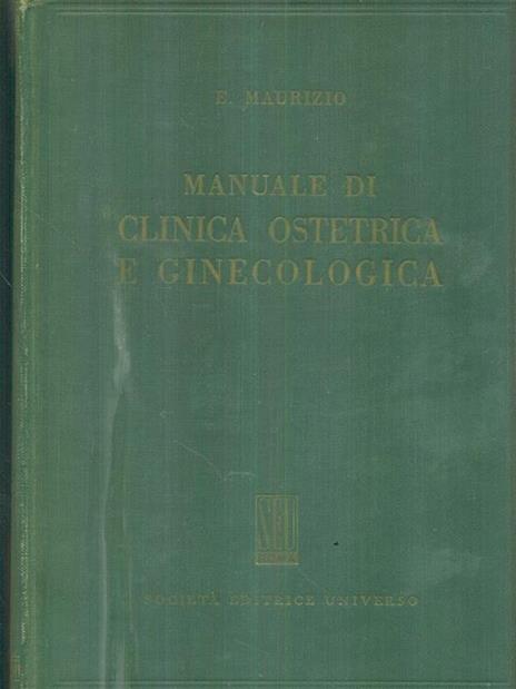 Manuale di clinica ostetrica e ginecologica - 4