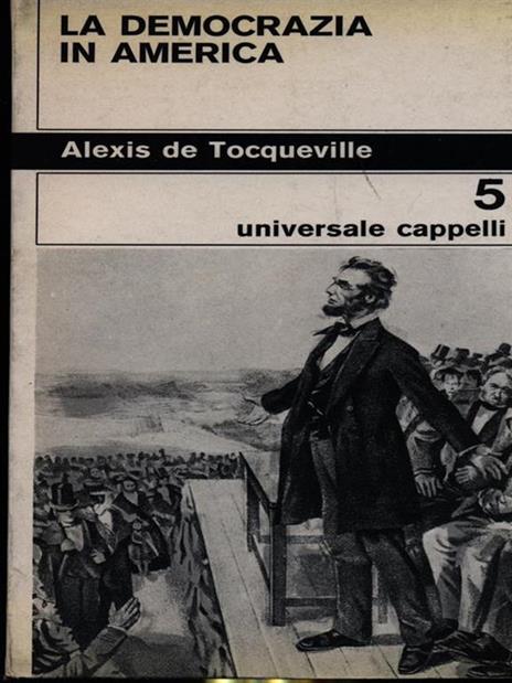 La democrazia in America - Alexis de Tocqueville - copertina