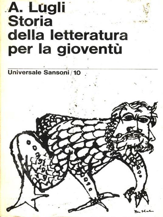 Storia della letteratura della gioventù - A. Lugli - copertina