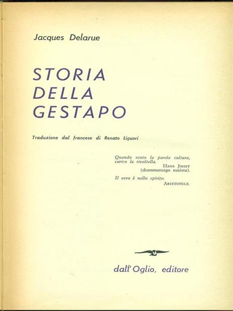 Storia della Gestapo - Jacques Delarue - 3