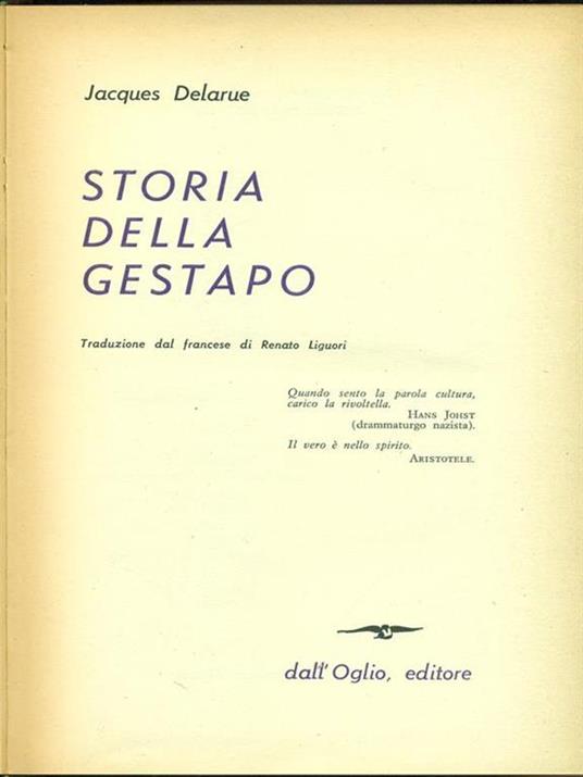 Storia della Gestapo - Jacques Delarue - 3