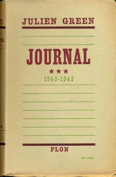 Journal 1940-1943- in lingua francese - Julien Green - 5