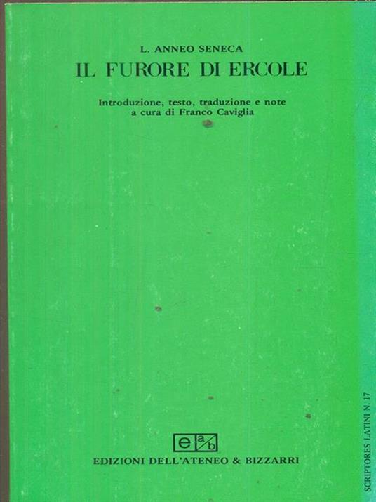 Il furore di Ercole - L. Anneo Seneca - 2