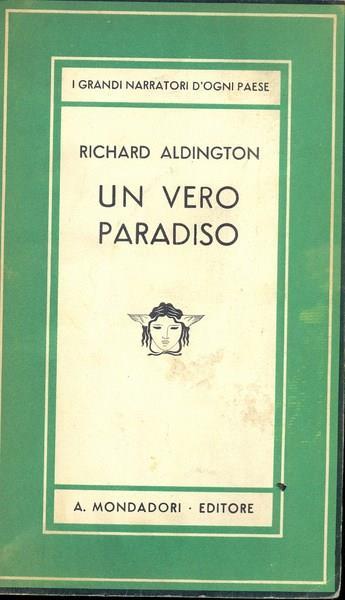 Un vero paradiso - Richard Aldington - copertina