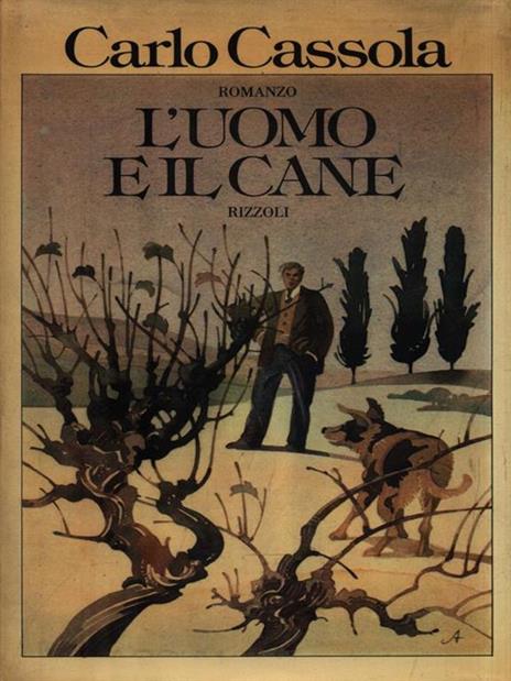 L' uomo e il cane - Carlo Cassola - copertina