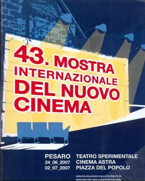 43 Mostra Internazionale del Nuovo Cinema. Lingue: inglese e italiano - 7