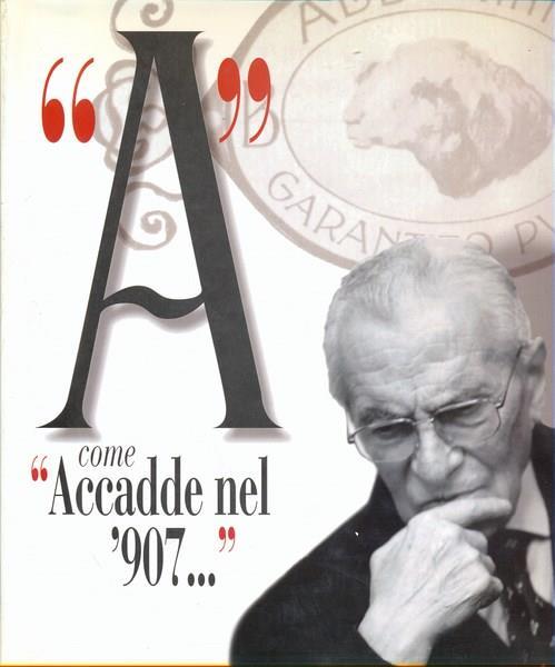 A come Accadde nel '907 - copertina