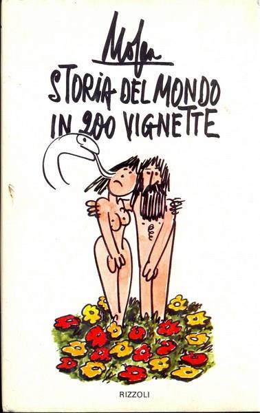 Storia del mondo in 200 vignette - Giovanni Mosca - copertina