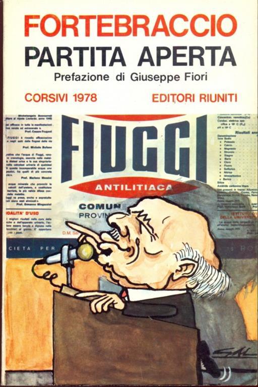 Partita aperta. Corsivi 1978 - Fortebraccio - copertina