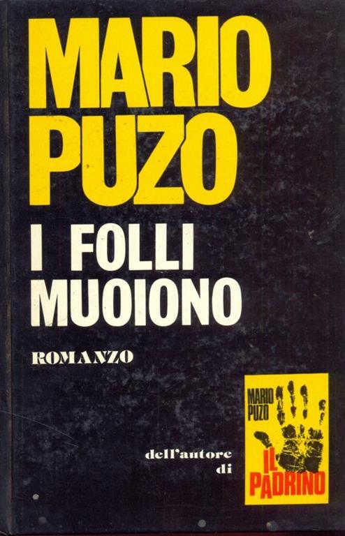 I folli muoiono - Mario Puzo - copertina