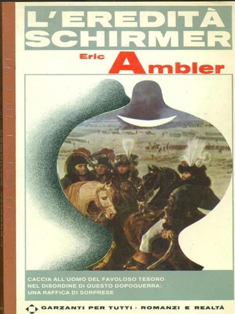 L' eredità Schirmer - Eric Ambler - copertina
