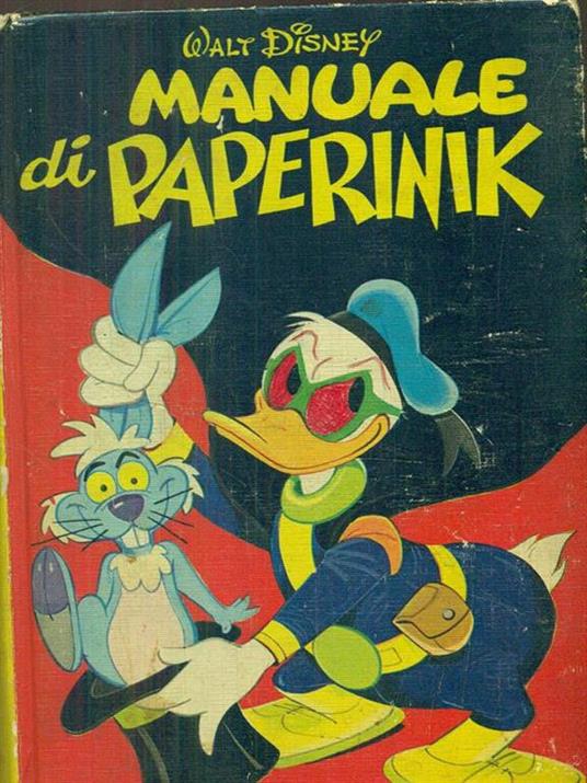 Manuale di Paperinik - Walt Disney - copertina
