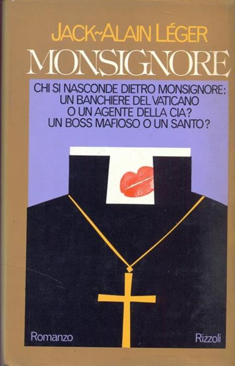 Monsignore - Jack-Alain Léger - copertina