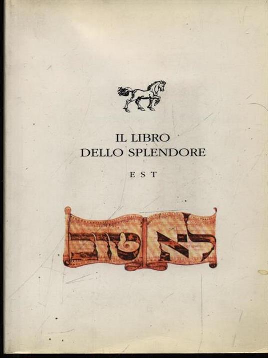 Il libro dello splendore - Elio Toaff - copertina