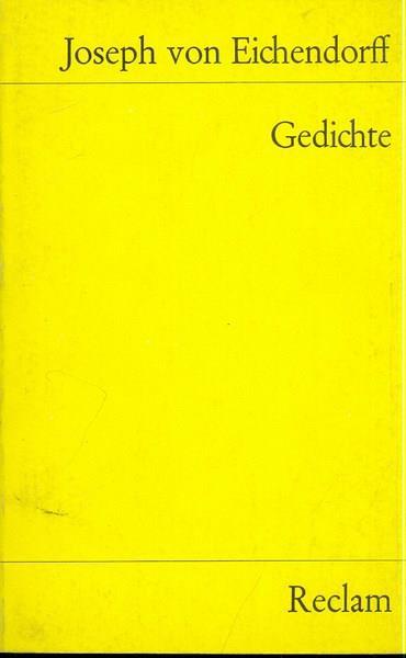 Geditche. In lingua tedesca - Joseph von Westphalen - copertina