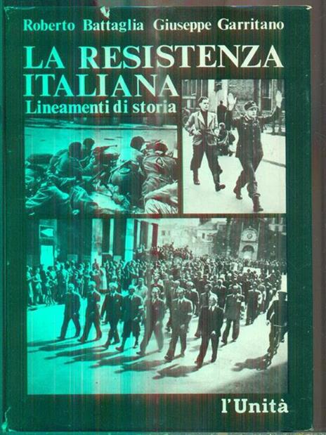 La resistenza italiana - Giampiero Carocci - copertina