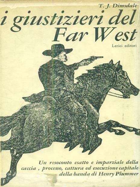 I giustizieri del Far West - copertina