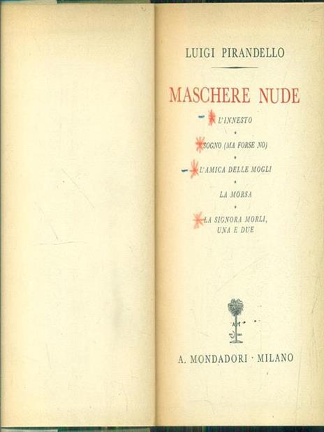 Maschere nude - Luigi Pirandello - 3