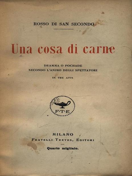 Una cosa di carne - Piermaria Rosso di San Secondo - 2