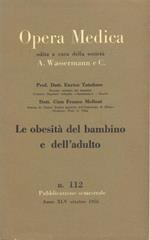 Le obesità del bambino e dell'adulto