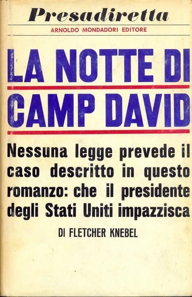 La notte di Camp David - Fletcher Knebel - copertina
