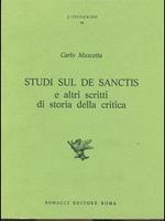 Studi sul De Sanctis e altri scritti di storia della critica