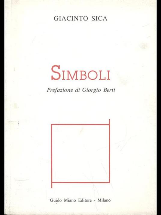 Simboli - Giacinto Sica - 9