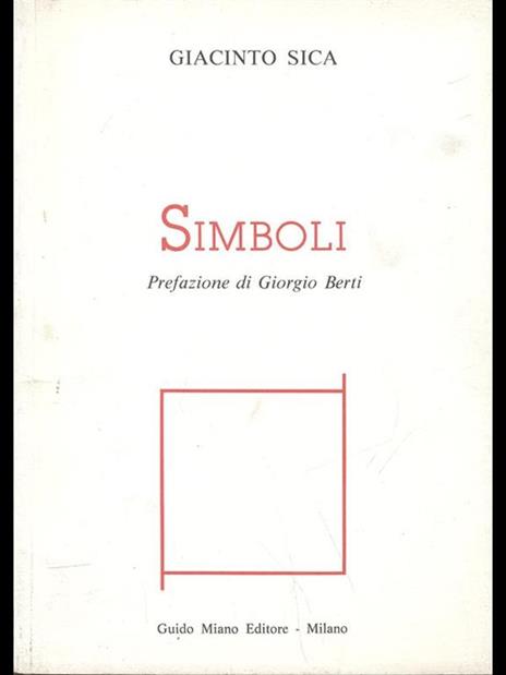 Simboli - Giacinto Sica - 5