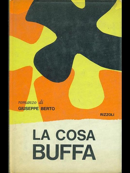 La  cosa buffa - Giuseppe Berto - copertina