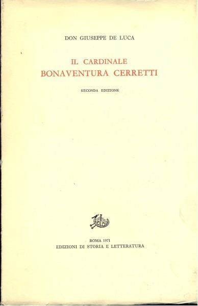 Il cardinale Bonaventura Cerretti - Giuseppe De Luca - 6