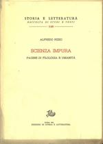 Scienza impura. Pagine di filologia e umanità