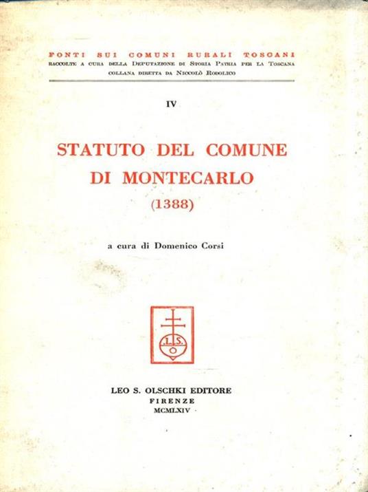 Statuto del comune di Montecarlo (1388) - 6