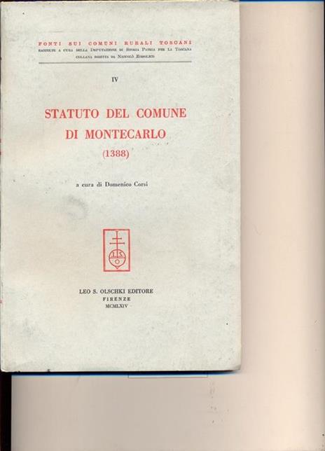 Statuto del comune di Montecarlo (1388) - 3