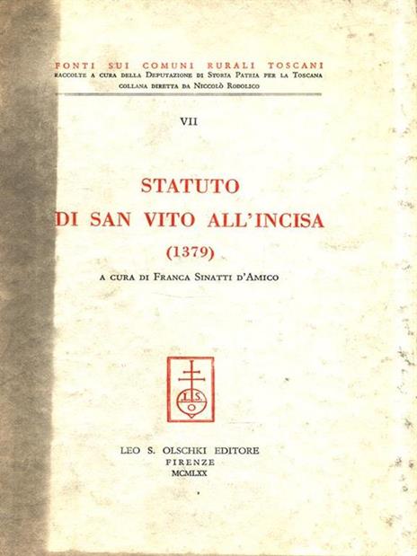 Statuto di San Vito all'Incisa (1379) - 11