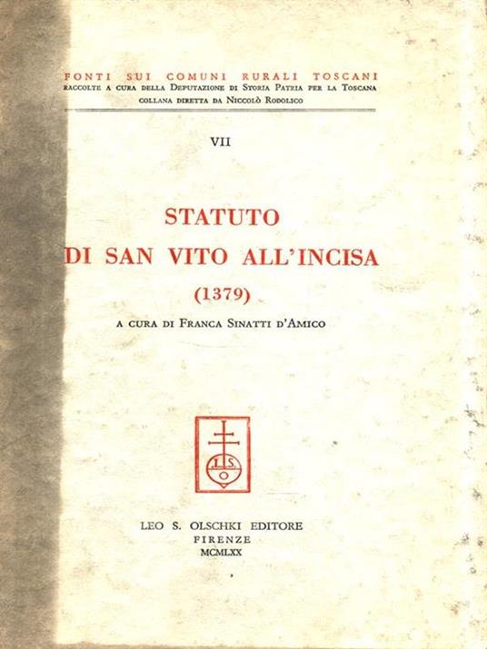 Statuto di San Vito all'Incisa (1379) - 8