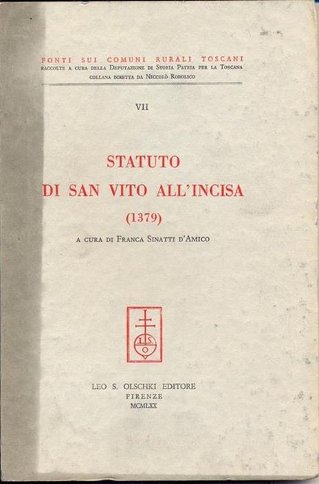 Statuto di San Vito all'Incisa (1379) - 5