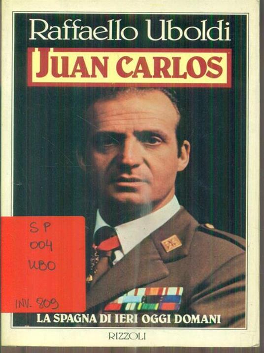 Juan Carlos - Raffaello Uboldi - copertina