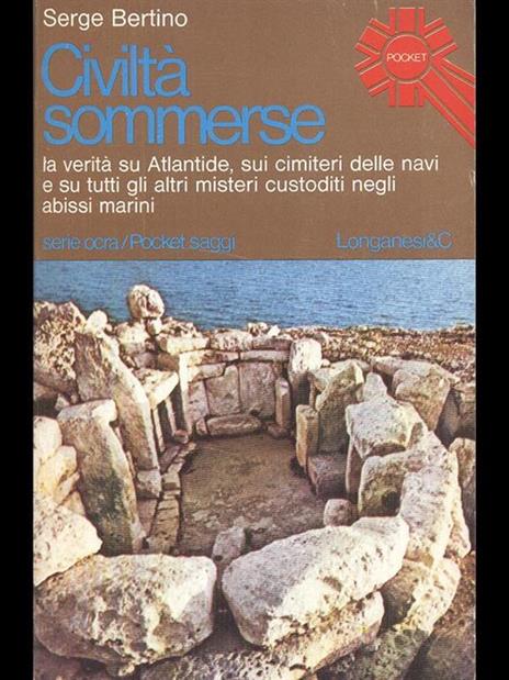 Civiltà sommerse - Serge Bertino - copertina