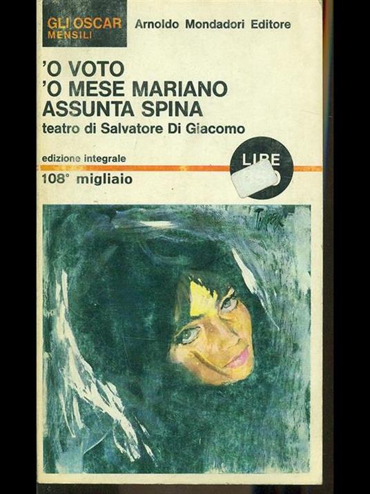 'O voto 'o mese mariano Assunta Spina - Salvatore Di Giacomo - copertina