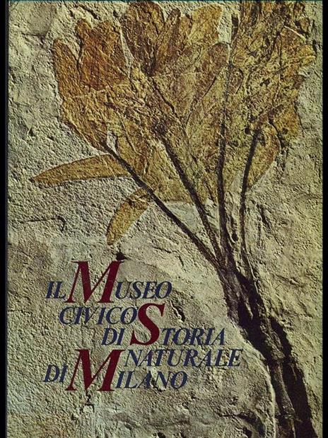 Il Museo civico di Storia Naturale di Milano - copertina