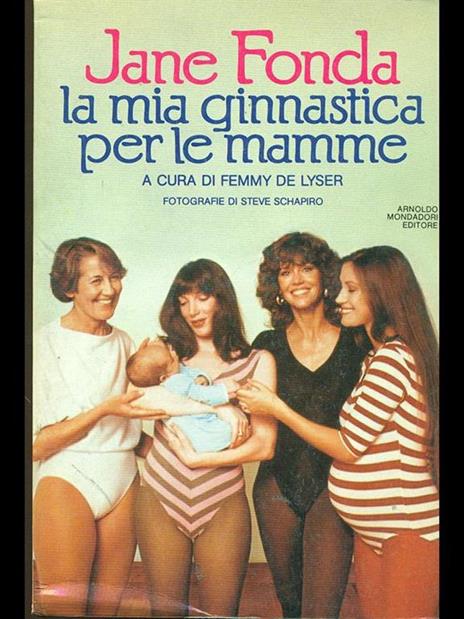 La mia ginnastica per le mamme - Jane Fonda - copertina